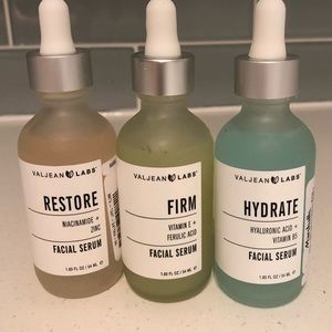 Valjean labs serums NEW